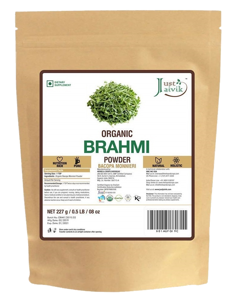 Bacopa Monnieri Leaf - Brahmi | 60 Veg Capsules - creatorwellness
